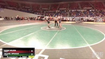 6A-190 lbs Cons. Round 4 - Michael Sprague, Tigard vs Quinn Wilson, Sunset