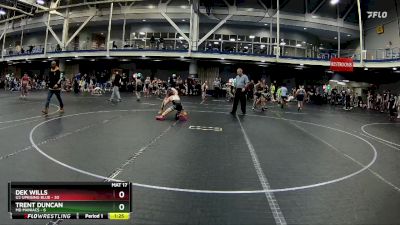 100 lbs Round 6 (8 Team) - Dek Wills, U2 Uprising Blue vs Trent Duncan, MD Maniacs