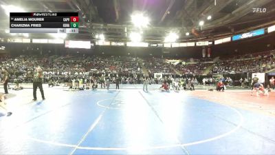 115 lbs Cons. Round 5 - Amelia Mourer, Capistrano Valley vs Charizma Fries, Kuna