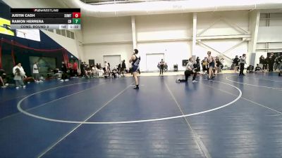 157 lbs Cons. Round 3 - Justin Cash, Summit Academy vs Ramon Herrera, Copper Hills