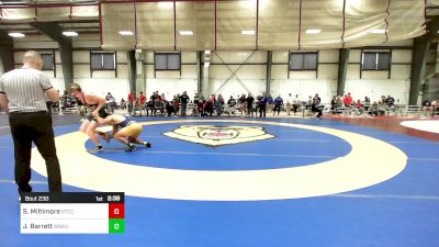 165 lbs Consi Of 16 #2 - Spencer Miltimore, Springfield Tech vs James Barrett, Western New England