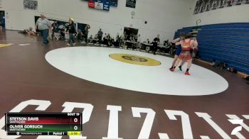 220 lbs Quarterfinal - Stetson Davis, Unattached vs Oliver Gorsuch, Unattached