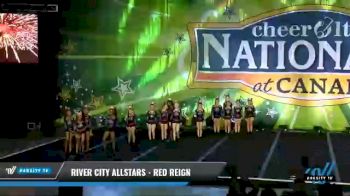 River City Allstars - RED REIGN [2021 L2 Mini Day 2] 2021 Cheer Ltd Nationals at CANAM