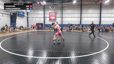 92 lbs Ethan Suer, Ohio Scarlet vs Jordan Sprinkles, California Silver
