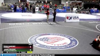 152 lbs Cons. Semi - Evan Sanchez, California vs James Holiday, Rough House Wrestling