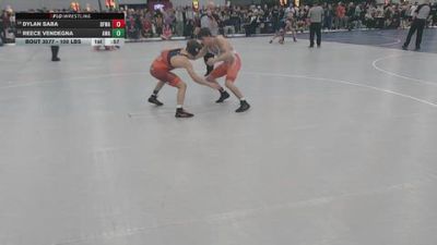 132 lbs Cons. Sub-semis - Dylan Saba, Black Fox Wrestling Academy vs Reece Vendegna, Askren Wrestling Academy