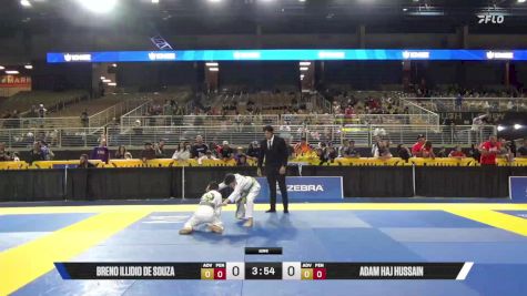 Adam Haj Hussain vs Breno Illidio De Souza 2025 Pan Kids Jiu-Jitsu IBJJF Championship