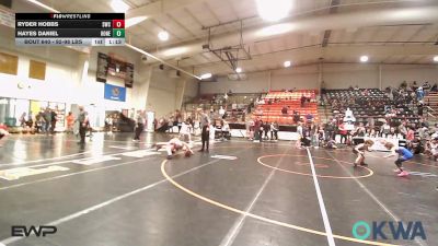 92-98 lbs Final - Ryder Hobbs, Salina Wrestling Club vs Hayes Daniel, Honey Badgers Wrestling Club