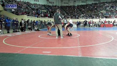 113 lbs Round Of 64 - Aiden Easley, Westmoore Wresting vs Cooper Ortega, MARLOW OUTLAWS JH