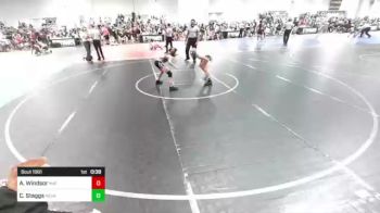 86 lbs Consi Of 8 #2 - Adrian Windsor, Mat Demon WC vs Cael Staggs, Nevada Elite