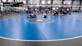 Silver 149 lbs Cons. Round 3 - Gavin Ross, University Of Dubuque vs Jeremiah Crisp, Eureka