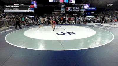 138 lbs Champ. Rd Of 128 - Reza Massjouni, VA vs Nicholas Maisel, WV