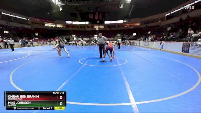 157 lbs Cons. Semi - Omran Ben Brahim, Red Mountain vs Mike Johnson, Casteel