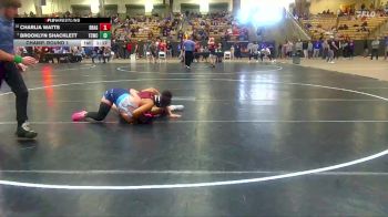 140 lbs Champ. Round 1 - Brooklyn Shacklett, Blackman Wrestling Club vs Charlia Watts, Aloca Tornadoes
