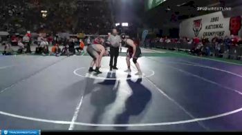 3A 285 lbs Cons. Round 1 - T Ross Rigby, South Fremont vs Caleb Grow, Priest River