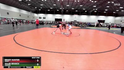 106B Quarterfinal - Brady Hunter, Jesuit vs Kaleb Branch, Lebanon