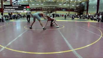 165 lbs Champ. Round 2 - Jonathan Meyers, Allen vs Stephen Smith, Malvern Prep