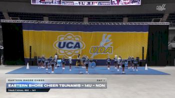 Eastern Shore Cheer - Eastern Shore Cheer Tsunamis - 14U - Non [2025 Traditional Rec - 14Y Day 1] 2025 UCA Space Center Regional