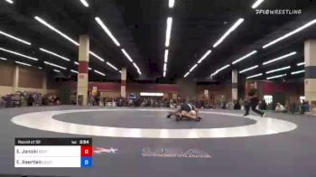 50 kg Round Of 32 - Elissa Janicki, Beat The Streets New York City vs Emma Baertlein, Southern Oregon Regional Training Center