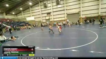 110 lbs Round 1 (4 Team) - Jaxson Freeman, Idaho 1 vs Colton Hankey, Warriors Of Christ