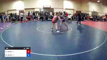 180 lbs Round Of 16 - Katelyn Lewis, Fox Valley Elite Wrestling Club vs Maggie Smith, Top Of The Rock Wrestling Club