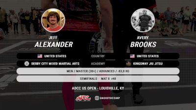Jeff Alexander vs Avery Brooks 2025 ADCC Louisville Open