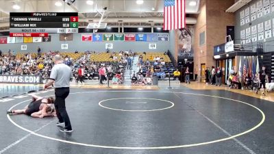 157 lbs Cons. Round 2 - Dennis Virelli, Newberry vs William Nix, Belmont Abbey