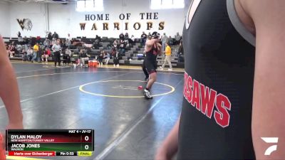 JV-17 lbs Round 1 - Dylan Maloy, New Hampton/Turkey Valley vs Jacob Jones, Waukon