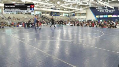 190 lbs Gage Gross, Wisconsin vs Mason McDonnell, California Gold