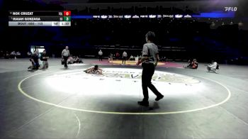 113 lbs 1st Place Match - Isaiah Gonzaga, Elk Grove vs Nox Cruzat, Folsom