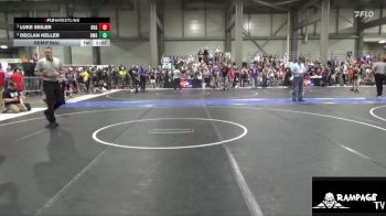 115 lbs Semifinal - Luke Seiler, Brawlers vs Declan Keller, DC Wrestling Acad