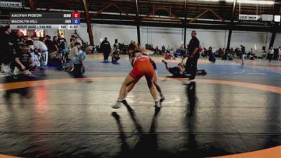122 kg Rr Rnd 1 - Aaliyah Pigeon, Hammer Wrestling Club vs Madalyn Hill, Journeymen