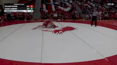 113 lbs Round 1 (4 Team) - William Hodgin, Hewitt-Trussville vs Jaxon Lambert, Grissom Hs