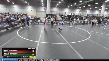 127 lbs Quarterfinal - Emalee Poore, NE vs Millie Bradley, OK