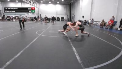 157 lbs Round 3 (4 Team) - Cole Genua, Maryland Mallets vs Lulzim Begolli, South Side WC Blue