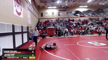 84 lbs Semifinal - Kalen Collins, Punisher Wrestling Company vs Jayden Hipp, Toro World Club