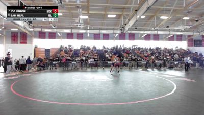 150 lbs Round Of 16 - Joe Linton, Natick vs Sam Neal, Arlington