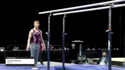 Cayden Mannos - Parallel Bars, Region 9 - 2021 Winter Cup & Elite Team Cup