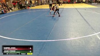 64 lbs Champ. Round 1 - Asher Steinke, Owatonna Wrestling Academy vs Gabriel Jasso, Dassel-Cokato-Litchfield