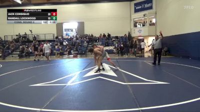 157 lbs Cons. Round 5 - Jack Consiglio, Unattached vs Randall Lockwood, Vanguard