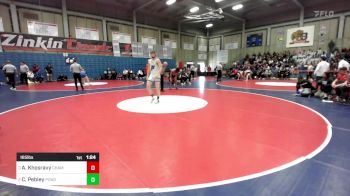 165 lbs Semifinal - Arvin Khosravy, Chaminade College Prep Sch vs Christian Pebley, Ponderosa