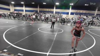 98 lbs Round Of 32 - Landon Pierson, Outlaws WC vs James Hin, Red Wave WC