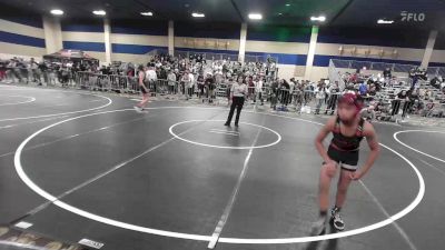 98 lbs Round Of 32 - Landon Pierson, Outlaws WC vs James Hin, Red Wave WC