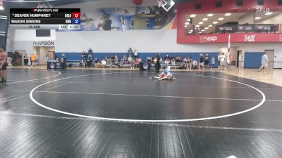 75 lbs Seaver Humphrey, Colorado vs Mason Simons, Virginia