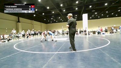 115 lbs 1st Place Match - Tylie Ramos, TX vs Morgan Atherton, OK