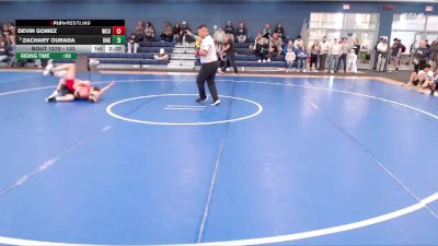 133 lbs Cons. Round 4 - Zachary Ourada, Nebraska-Kearney vs Devin Gomez, Western Colorado University