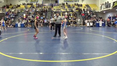 106 lbs Consy 4 - Haley Hoffman, Hickory vs Macey Zinsky, Connellsville