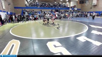 100lbs Cons. Round 6 - Ella Moa, Mount Baker (Girls) vs Emma Bowers, Orting (Girls)