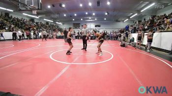 76 lbs Quarterfinal - Kaden Square, Broken Arrow Wrestling Club vs Kayden Dennis, Skiatook Youth Wrestling 2022-23