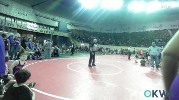 200 lbs Rr Rnd 2 - Izaiah Shadden, Bristow Youth Wrestling vs Mekhi Jackson, Berryhill Wrestling Club